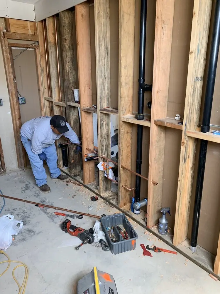 Commercial rough-in plumbing for Water Heater Replacement in Cape May Court House